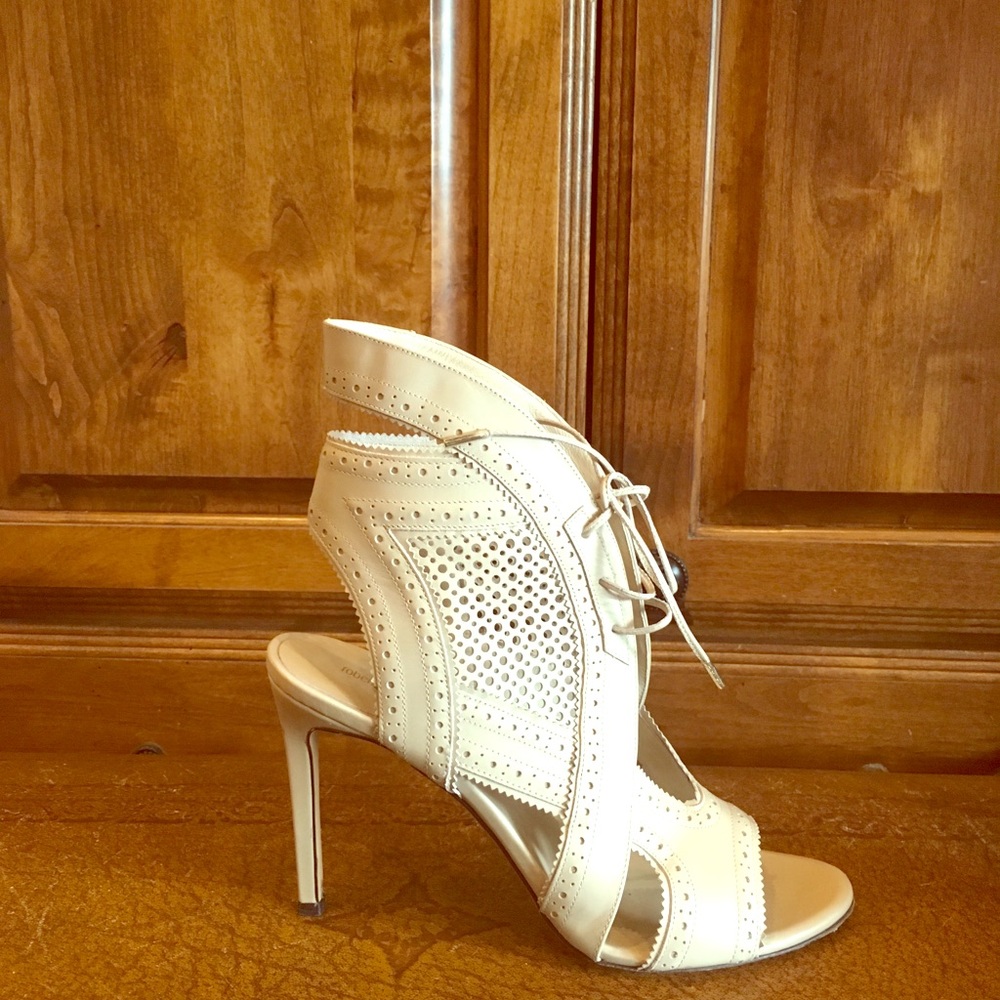 Roberto Cavalli Lace Up Heels